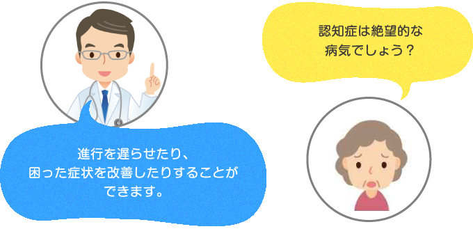 認知症は絶望的な病気でしょう？